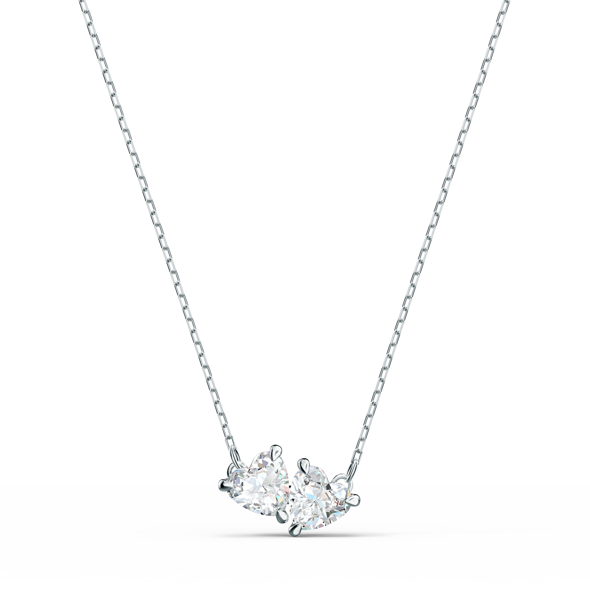 Attract Soul Necklace White Rhodium Plated Shukha Online Store