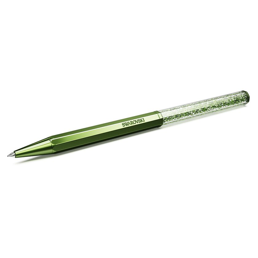 Crystalline ballpoint pen Green, Green lacquered - Shukha Online Store