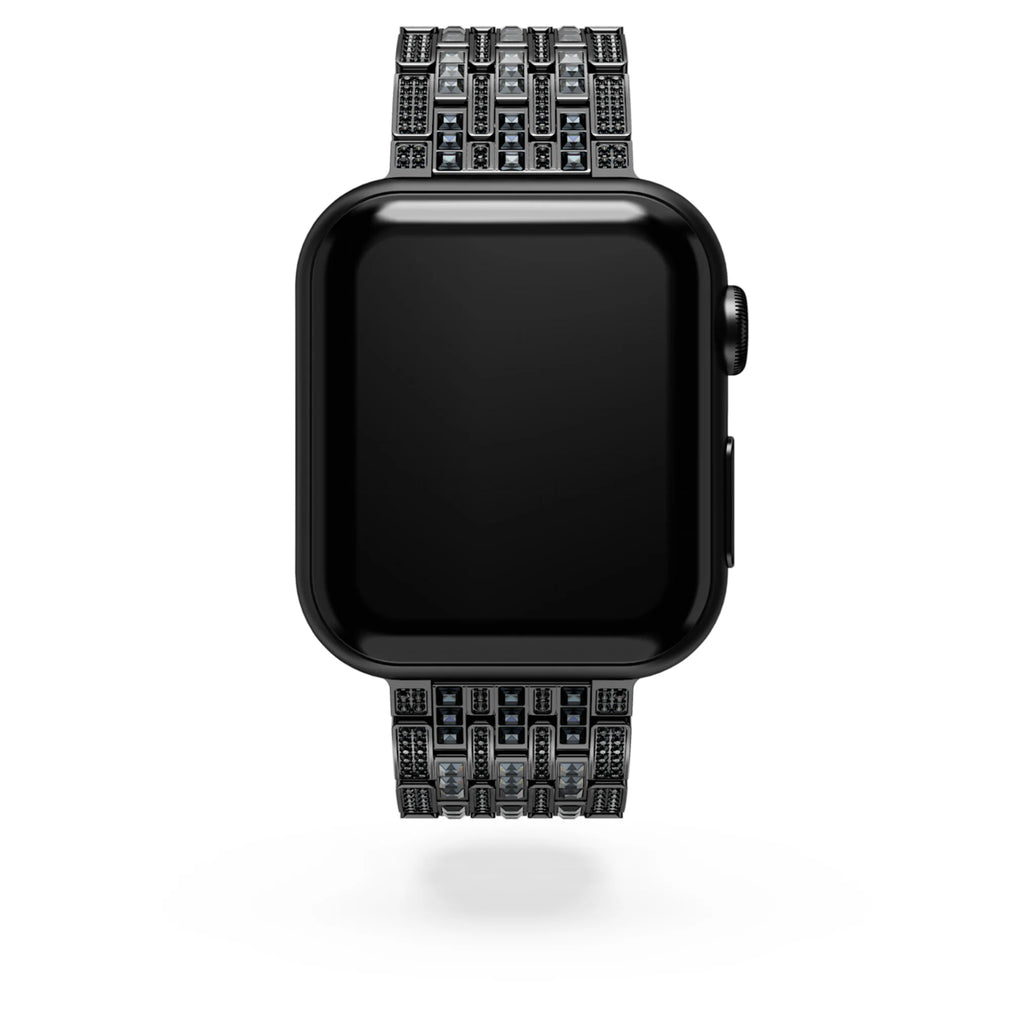 Sparkling princess strap For Apple Watch® 40mm & 41mm, Black, Black finish - Shukha Online Store