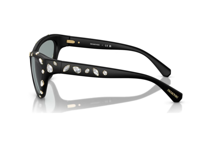 Sunglasses Cat-eye shape, SK6007EL, Black - Shukha Online Store