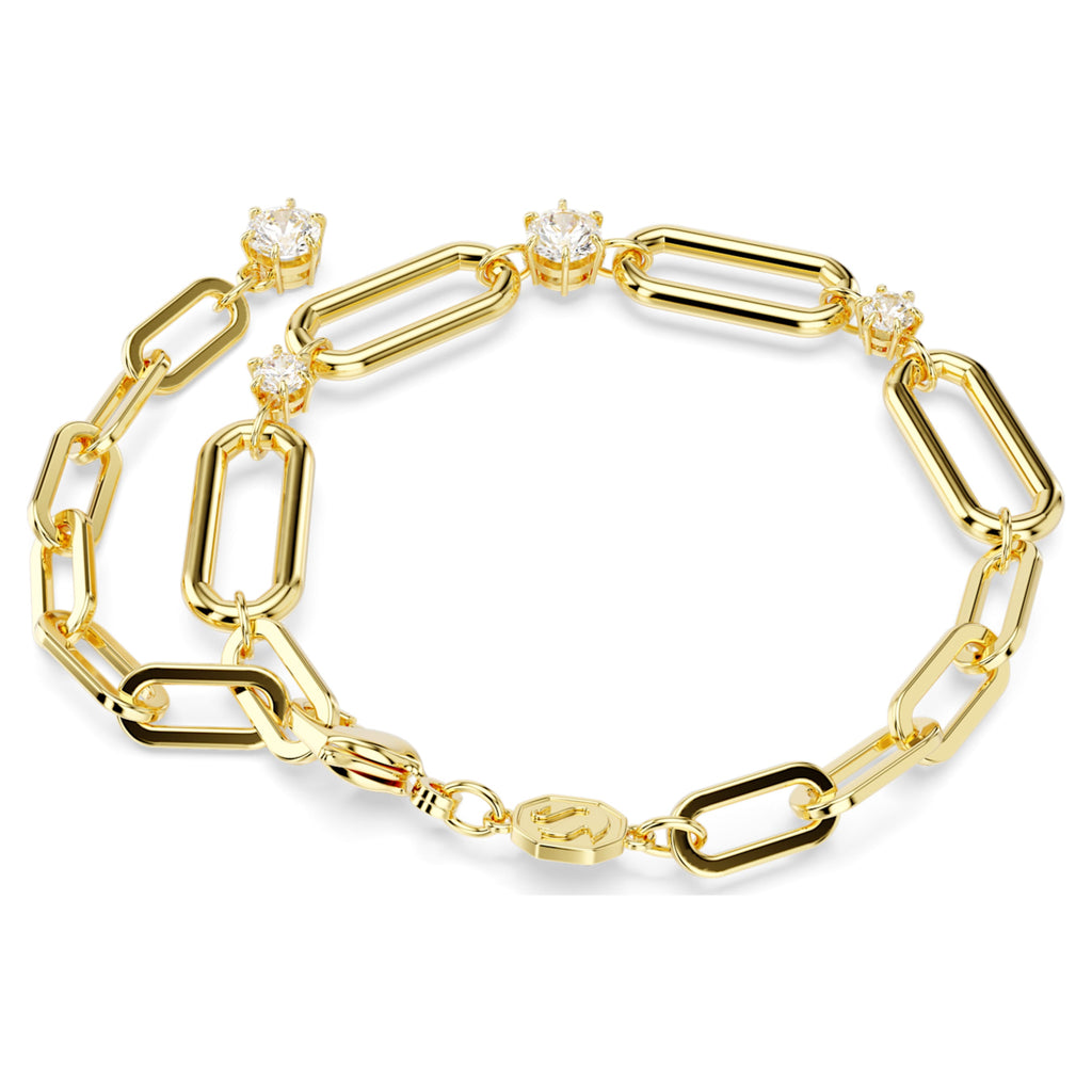 Constella bracelet White, Gold-tone plated - Shukha Online Store