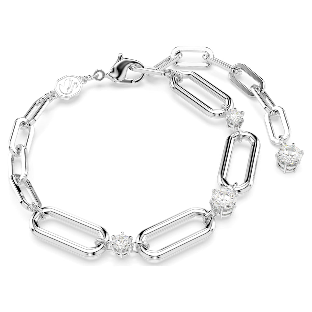 Constella bracelet White, Rhodium plated - Shukha Online Store