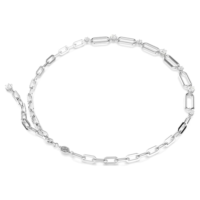 Constella necklace White, Rhodium plated - Shukha Online Store