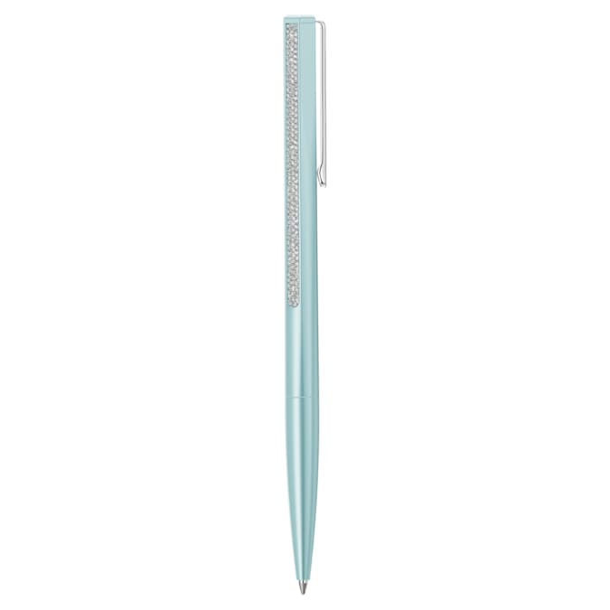 Crystal Shimmer ballpoint pen Blue lacquered, Chrome plated - Shukha Online Store