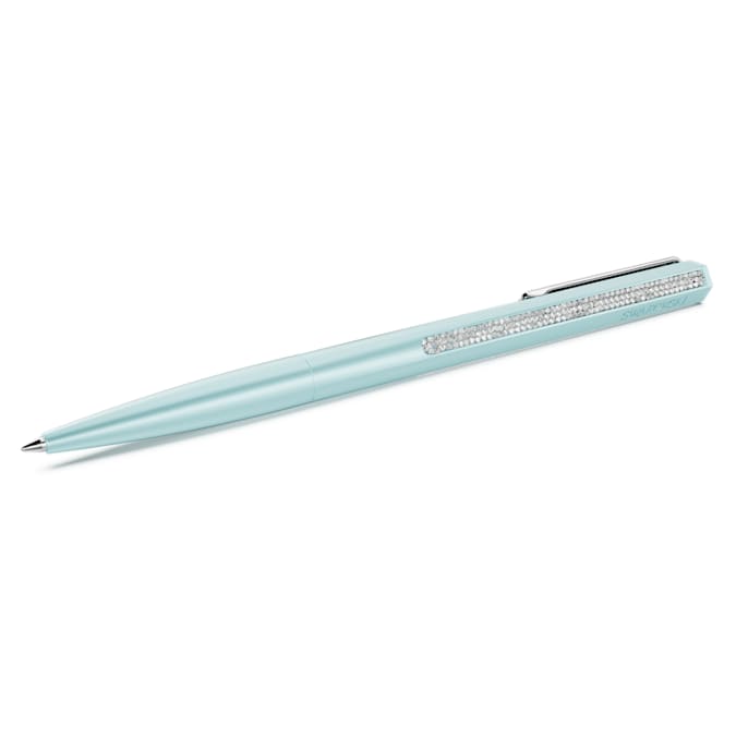 Crystal Shimmer ballpoint pen Blue lacquered, Chrome plated - Shukha Online Store