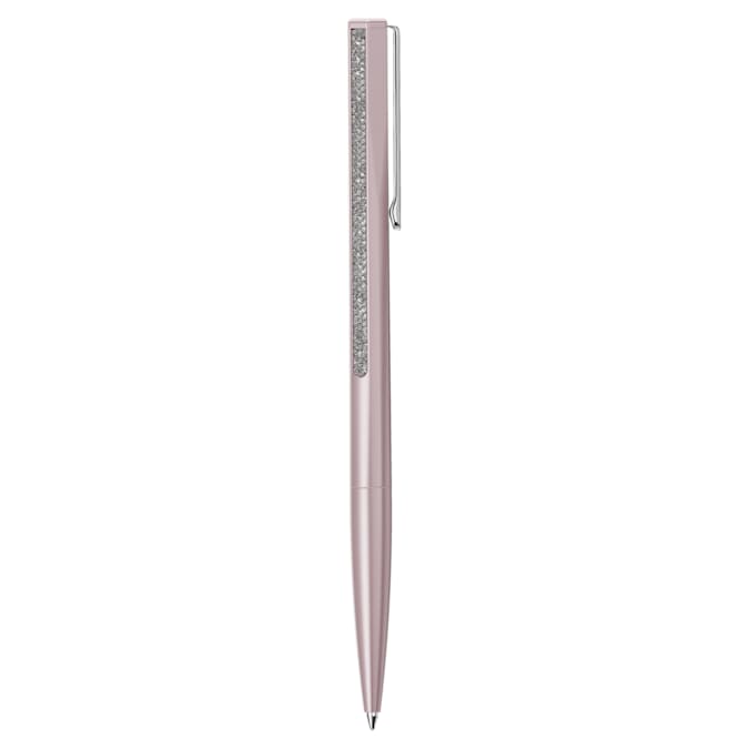 Crystal Shimmer ballpoint pen Pink lacquered, Chrome plated - Shukha Online Store
