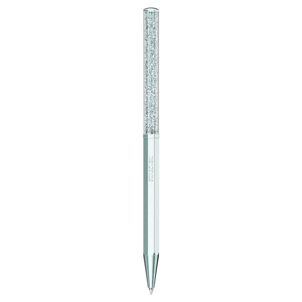 Crystalline ballpoint pen Blue, Light-blue lacquered - Shukha Online Store