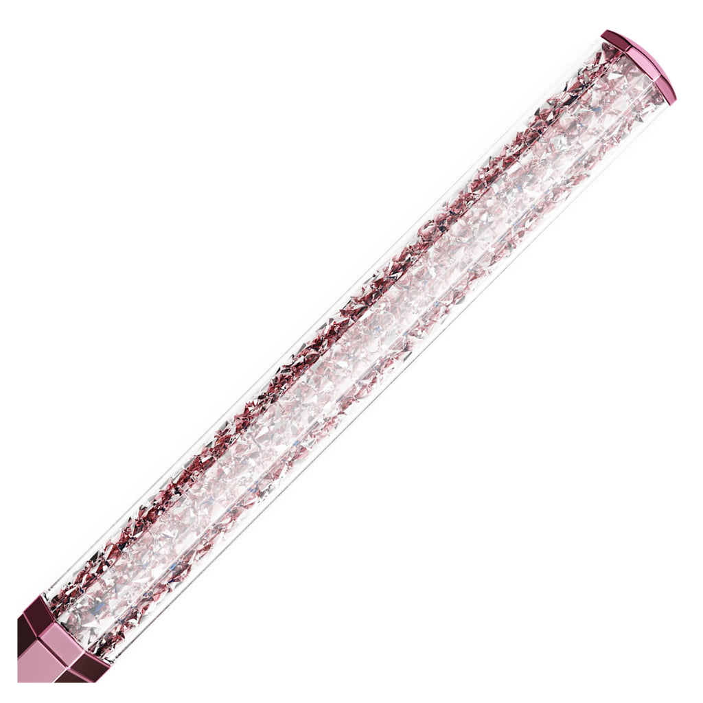 Crystalline ballpoint pen Octagon shape, Pink, Pink lacquered - Shukha Online Store