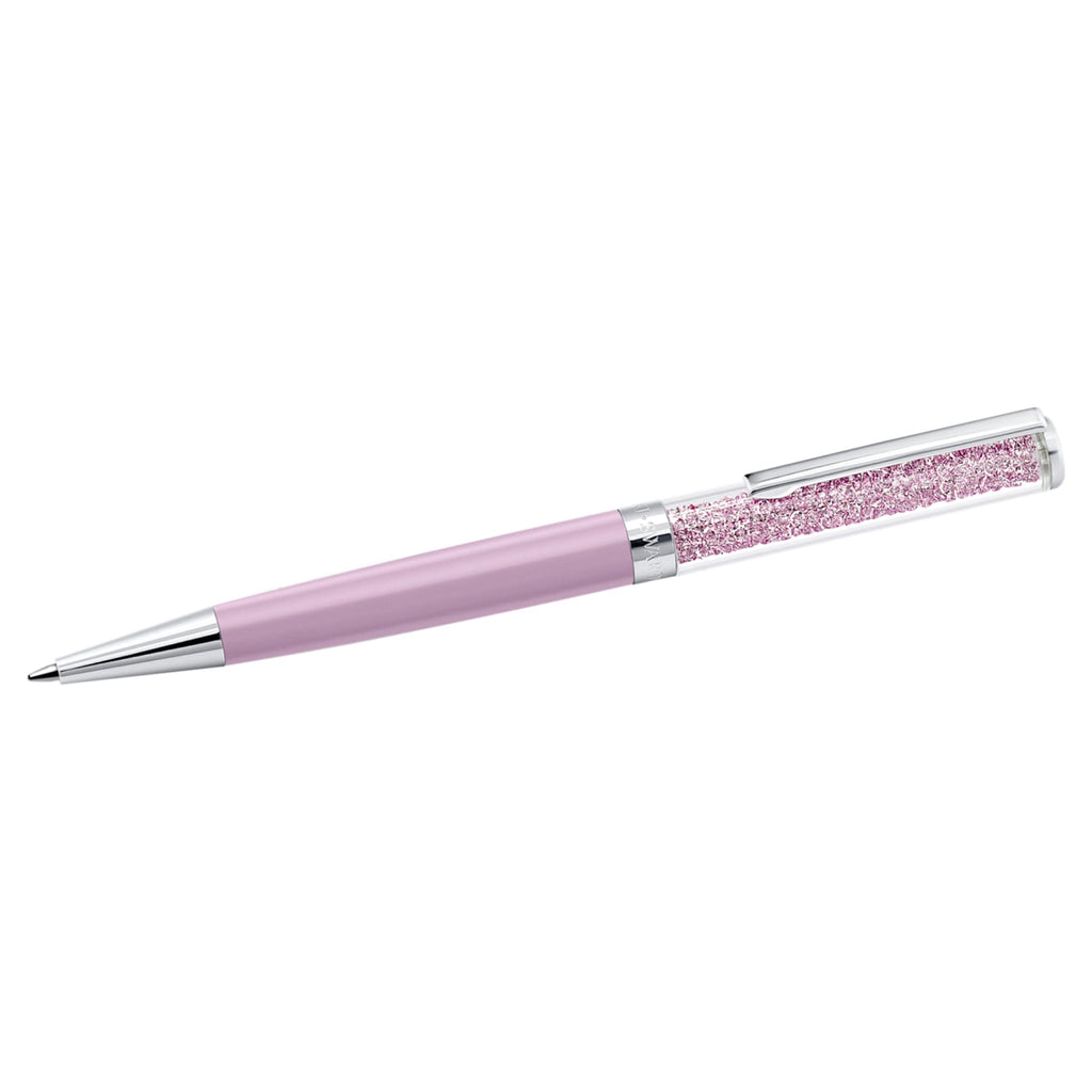 Crystalline ballpoint pen Purple, Purple lacquered, Chrome plated - Shukha Online Store