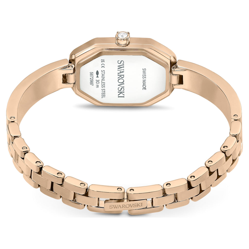 Dextera Bangle watch Swiss Made, Metal bracelet, Gold tone, Champagne gold-tone finish - Shukha Online Store