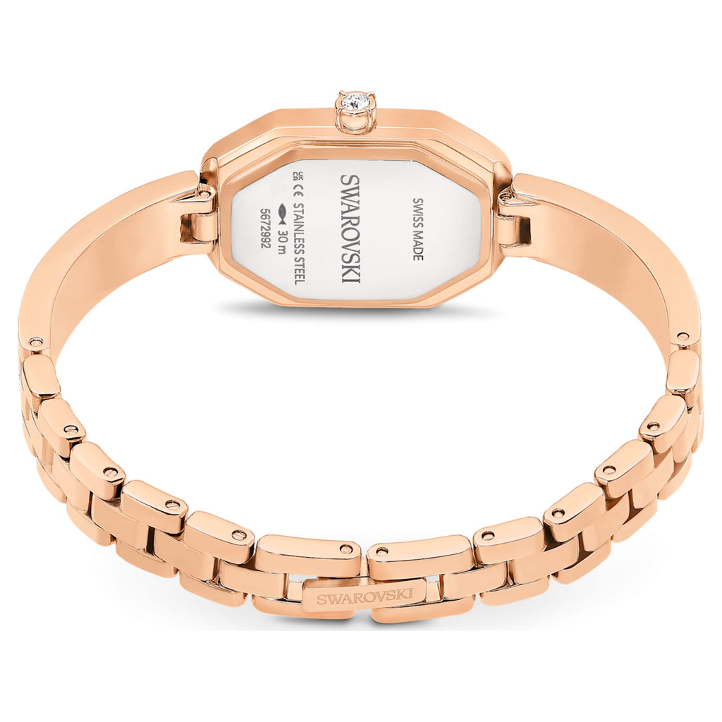 Dextera Bangle watch Swiss Made, Metal bracelet, Rose gold tone, Rose gold-tone finish - Shukha Online Store