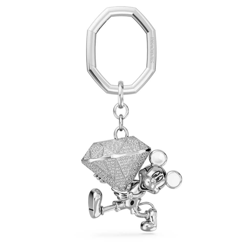 Disney Mickey Mouse key ring White, Rhodium plated - Shukha Online Store