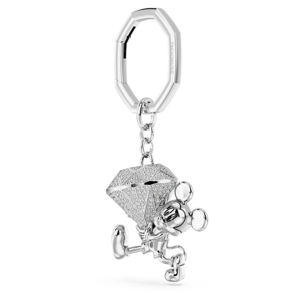 Disney Mickey Mouse key ring White, Rhodium plated - Shukha Online Store