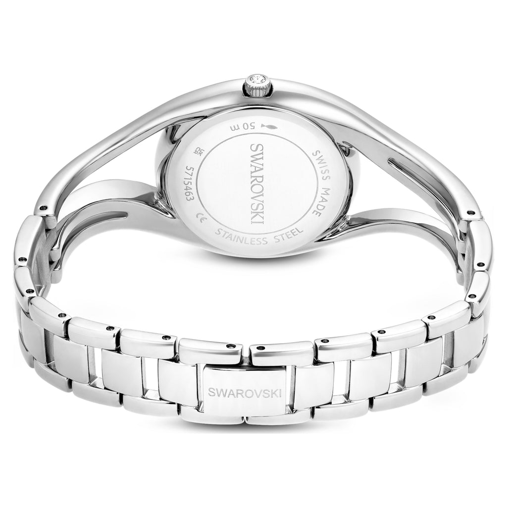 Hyperbola bangle watch Swiss Made, Metal bracelet, Blue, Stainless steel - Shukha Online Store