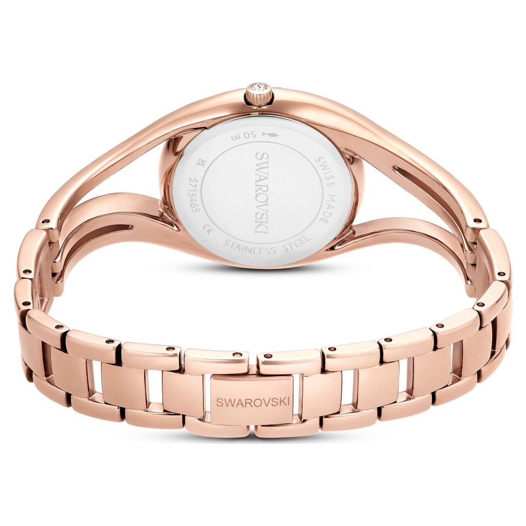 Hyperbola bangle watch Swiss Made, Metal bracelet, Rose gold tone, Rose gold-tone finish - Shukha Online Store