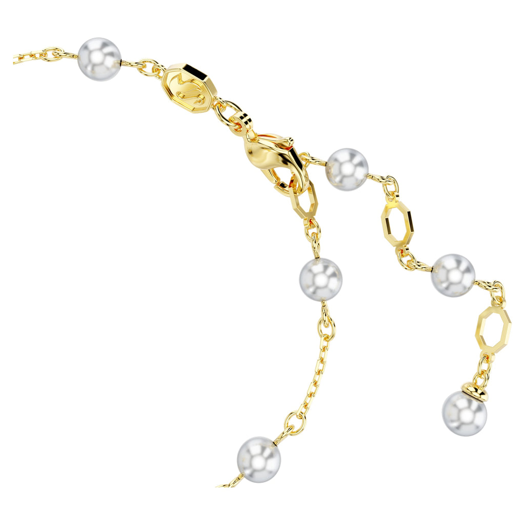 Idyllia bracelet Crystal pearls, Starfish, Multicolored, Gold-tone plated - Shukha Online Store