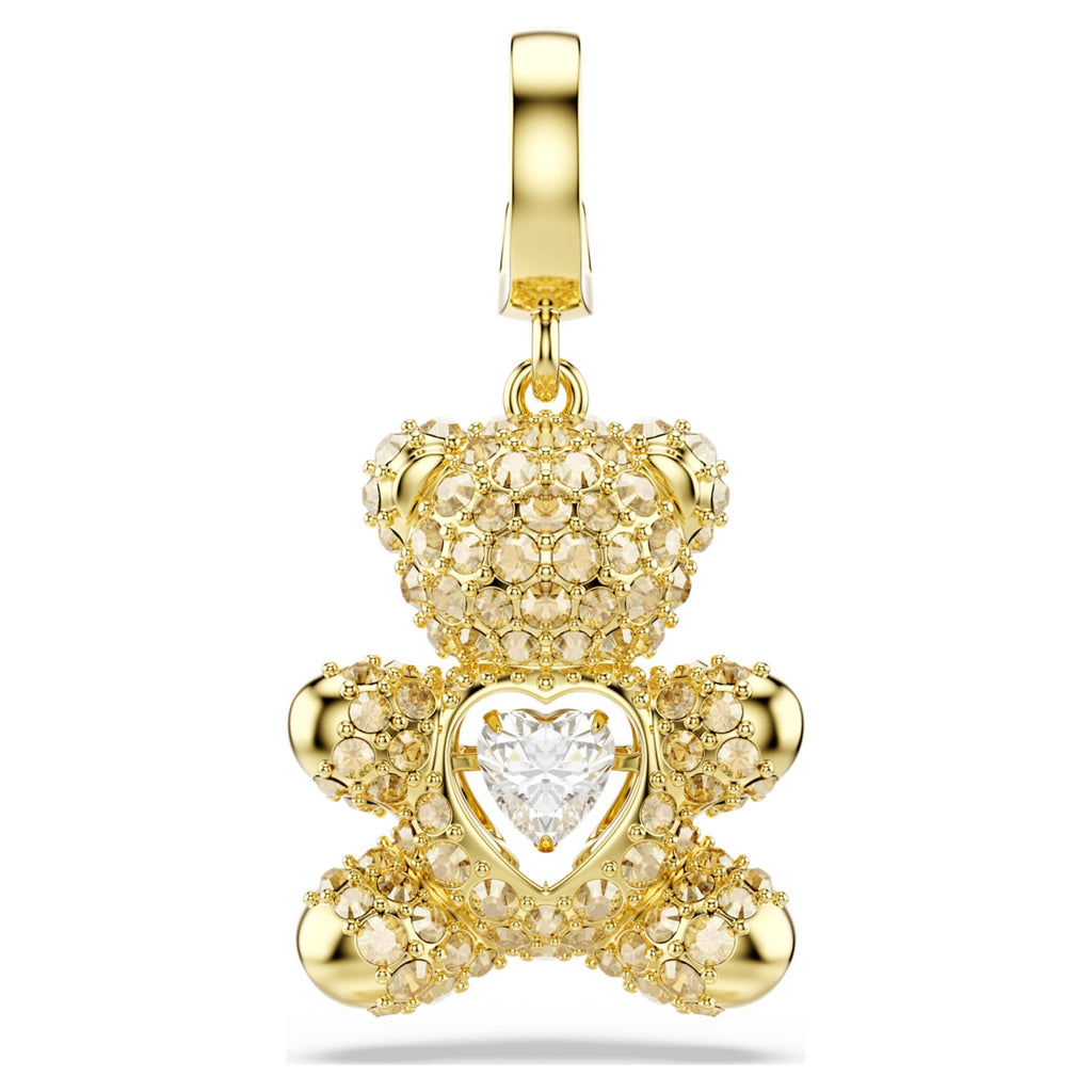 Idyllia charm Mixed cuts, Teddy, Gold tone, Gold-tone plated | Shukha ...