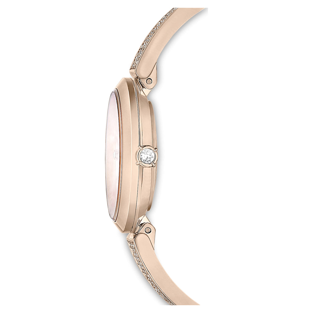 Illumina watch Swiss Made, Metal bracelet, Gold tone, Champagne gold-tone finish - Shukha Online Store
