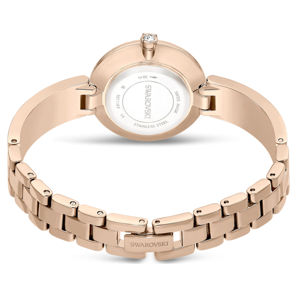 Illumina watch Swiss Made, Metal bracelet, Gold tone, Champagne gold-tone finish - Shukha Online Store