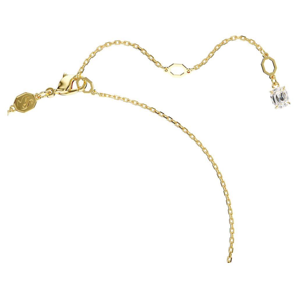Imber pendant Round cut, White, Gold-tone plated - Shukha Online Store
