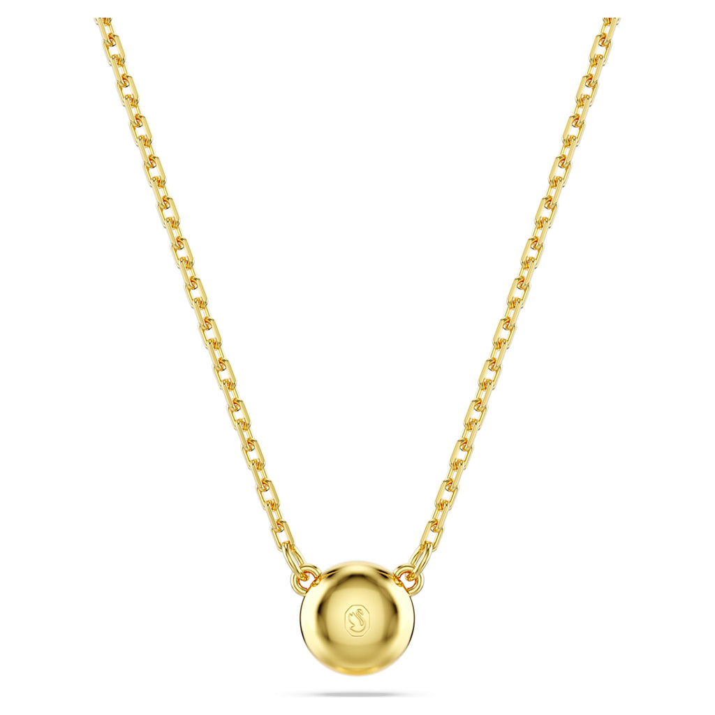Imber pendant Round cut, White, Gold-tone plated - Shukha Online Store