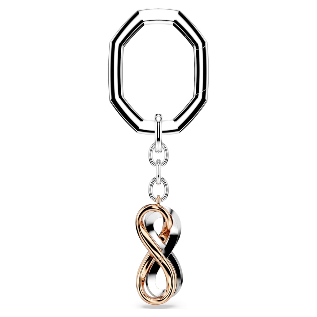 Key ring Infinity, White, Mixed metal finish - Shukha Online Store