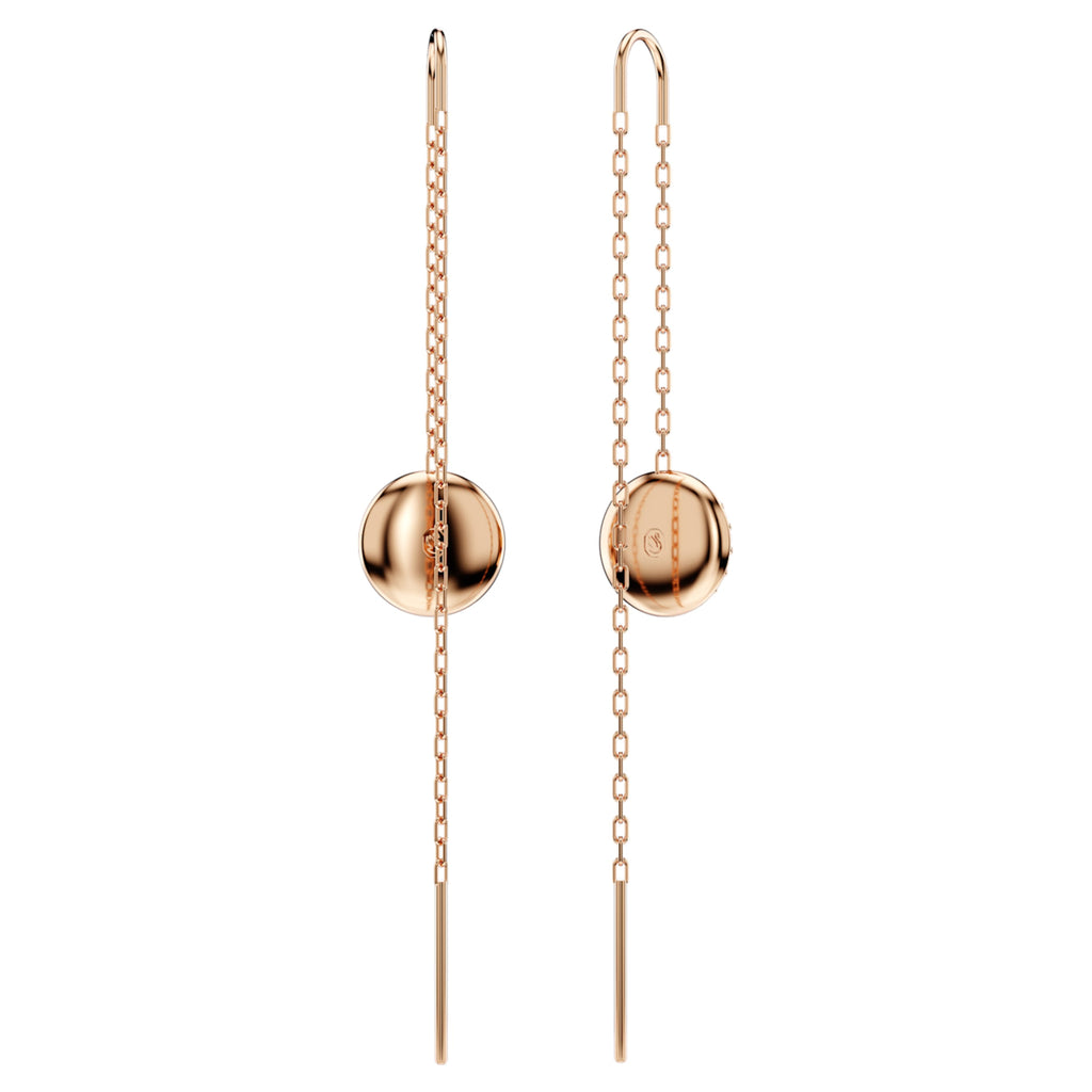 Meteora drop earrings White, Rose gold-tone plated - Shukha Online Store