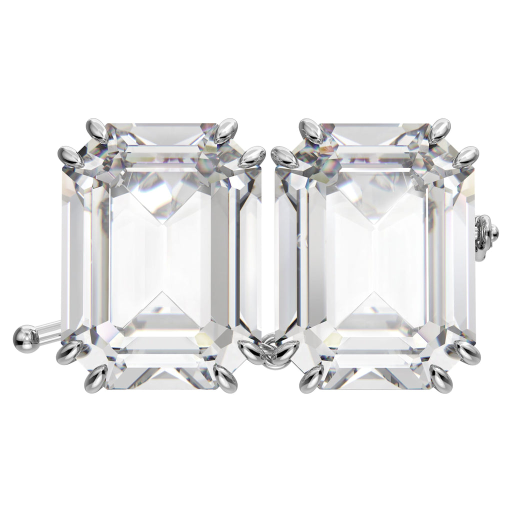 Millenia extender Octagon cut, White, Rhodium plated - Shukha Online Store