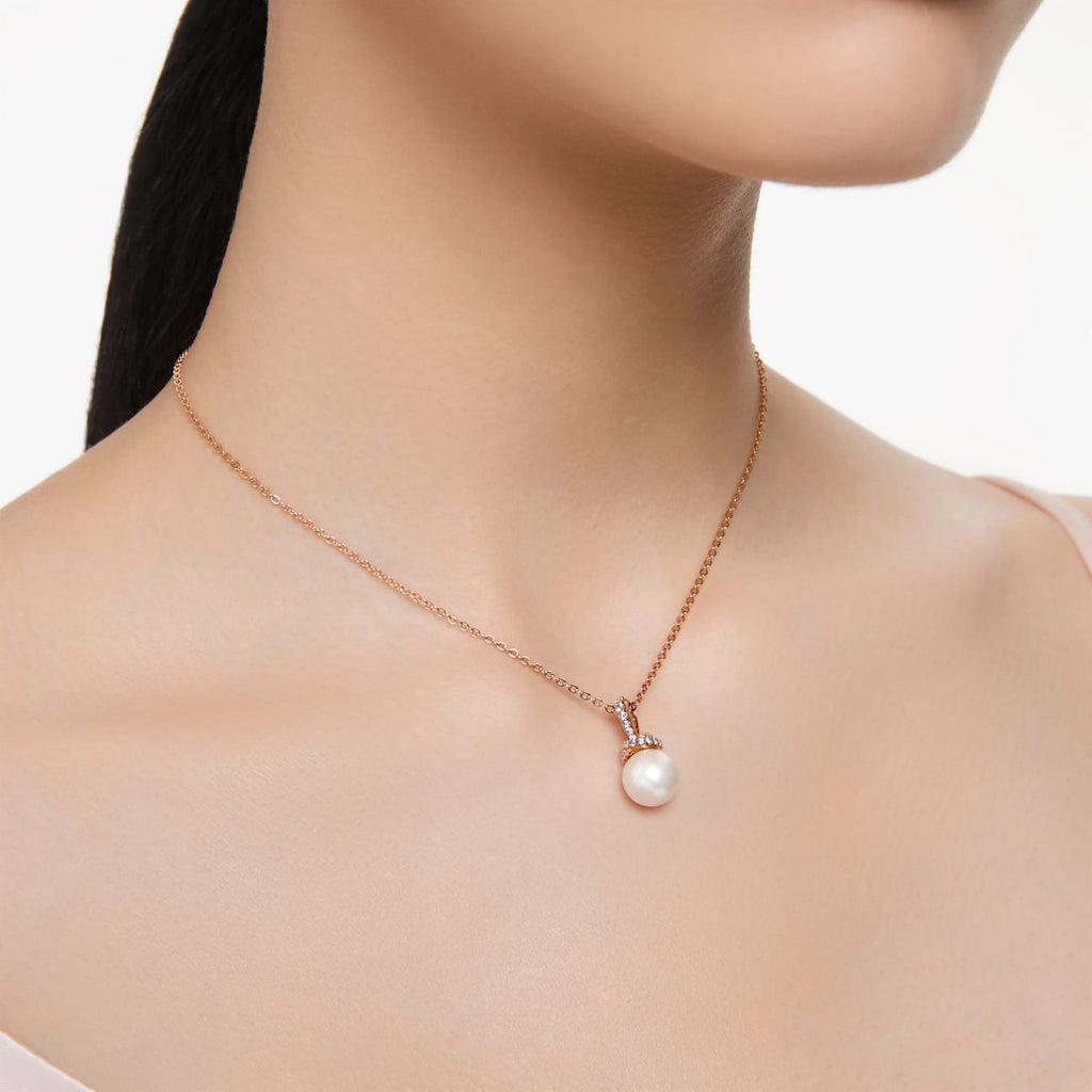Originally pendant White, Rose gold-tone plated - Shukha Online Store
