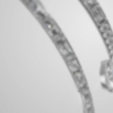 Vienna necklace, Mixed cuts, White, Rhodium plated - Swarovski, 5749067 – product video 2