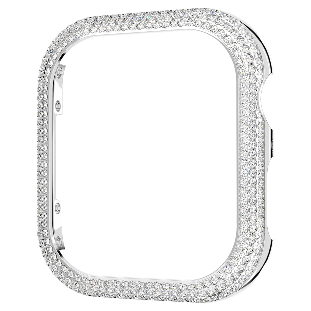 Sparkling case compatible with Apple watch® 41 mm, Silver tone - Shukha Online Store