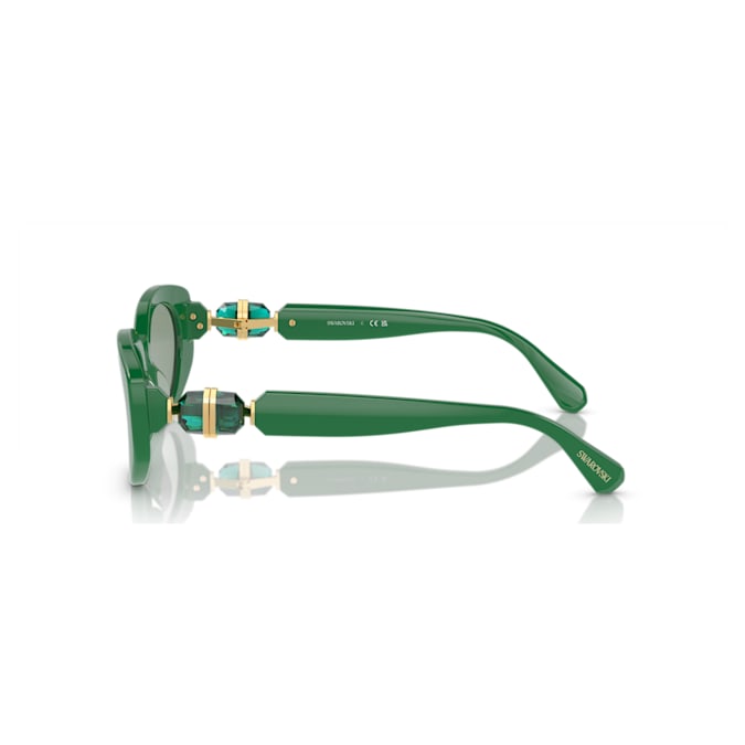Sunglasses Cat-eye shape, SK6002EL, Green - Shukha Online Store