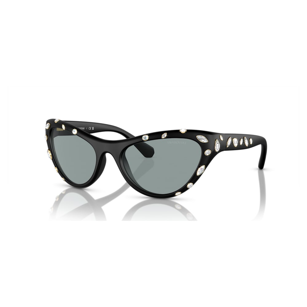 Sunglasses Cat-eye shape, SK6007EL, Black - Shukha Online Store