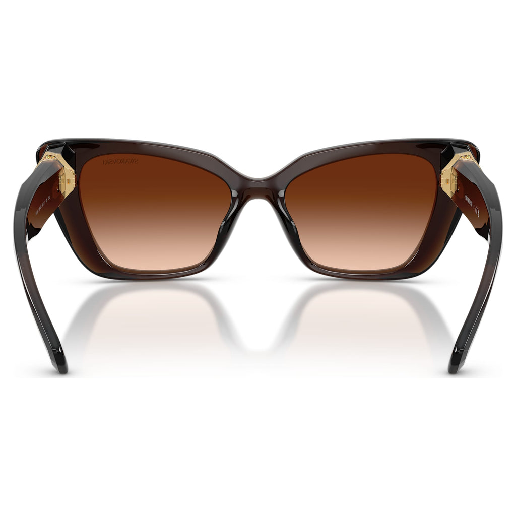 Sunglasses Cat-eye shape, SK6047, Dark brown - Shukha Online Store