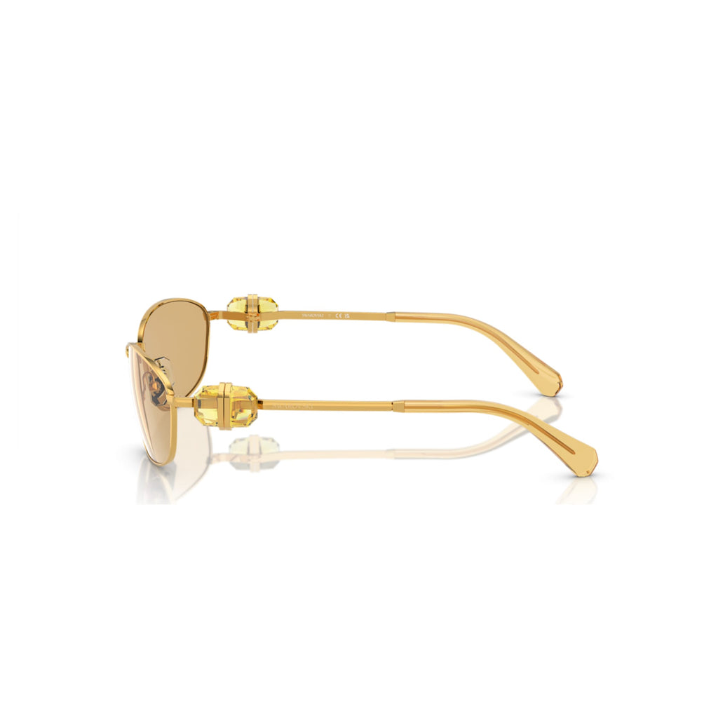 Sunglasses Oval shape, SK7010, Yellow - Shukha Online Store