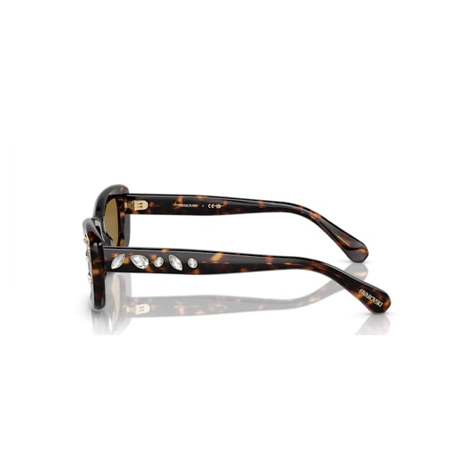 Sunglasses Rectangular shape, SK6008EL, Brown - Shukha Online Store