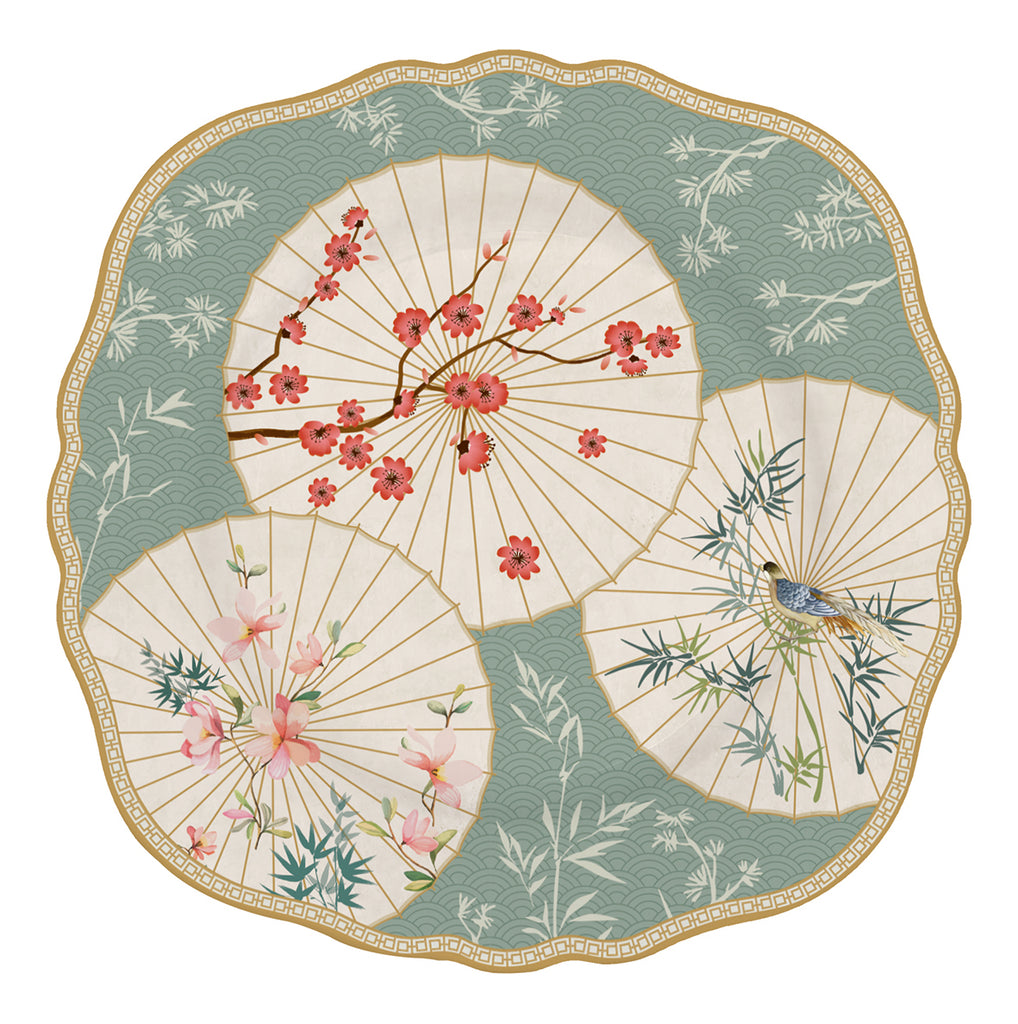 High quality Fine China side plate Ø 20 cm in color box ORIENTAL DREAMS - Shukha Online Store