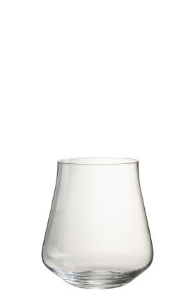 Vase Vita Glass Transparent Large - Shukha Online Store