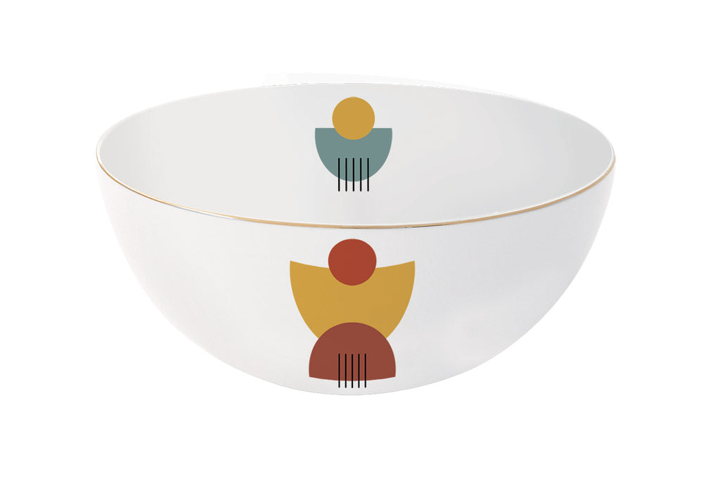 Porcelain Bowl Ø 15 cm. ABSTRACT - Shukha Online Store