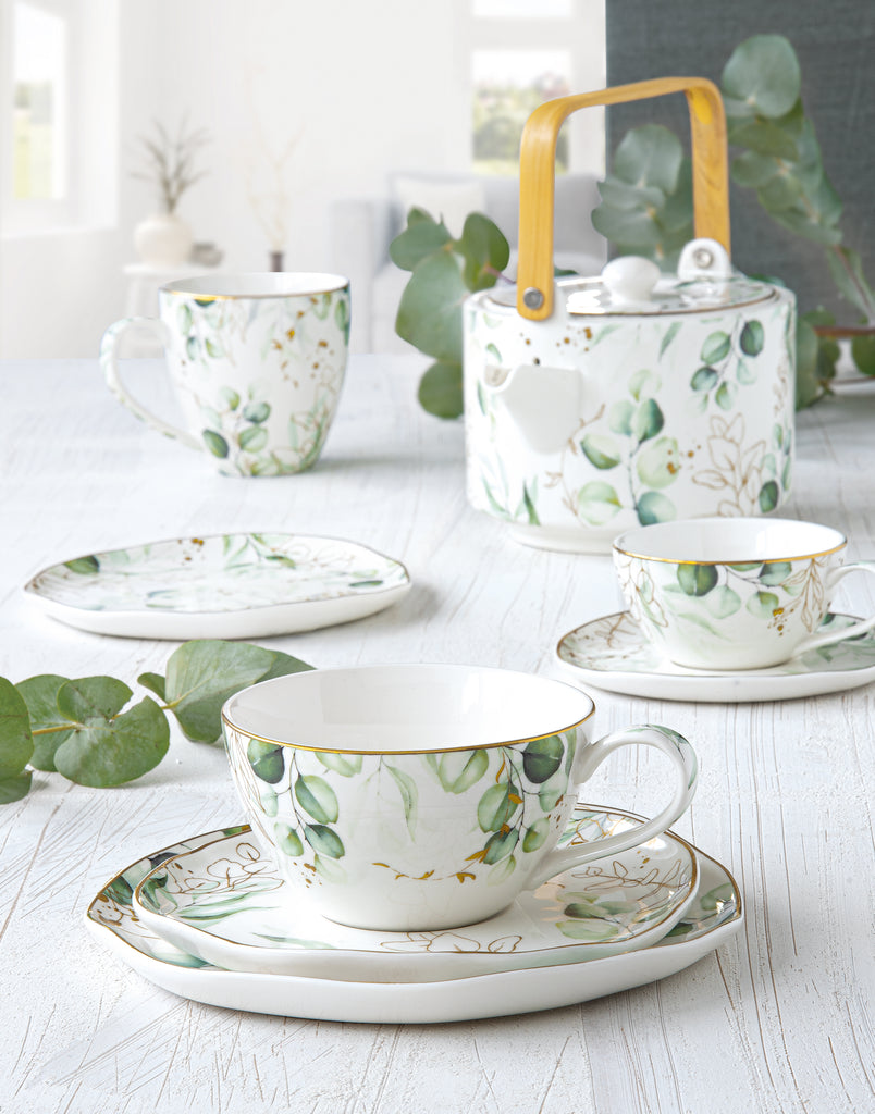 Teapot in porcelain BOTANIQUE - Shukha Online Store