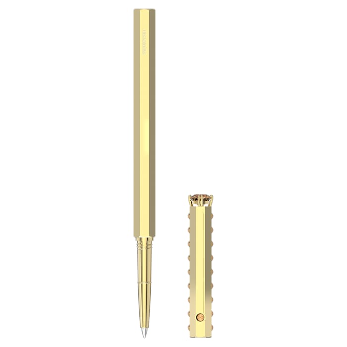 Ballpoint pen Classic, Yellow, Gold-tone plated - Shukha Online Store