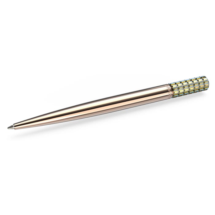 Ballpoint pen Yellow, Rose gold-tone plated - Shukha Online Store