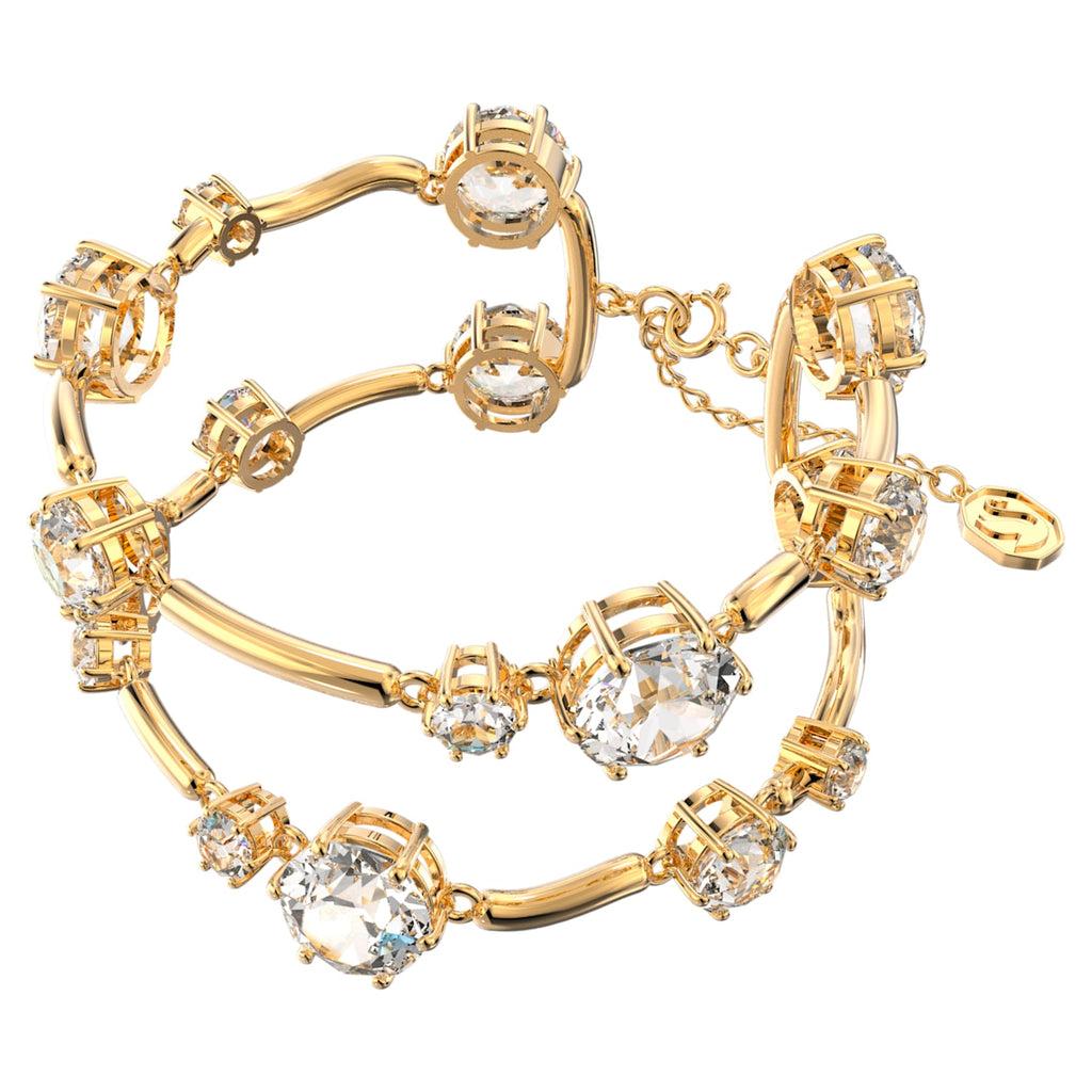 Constella bangle White, Gold-tone plated - Shukha Online Store