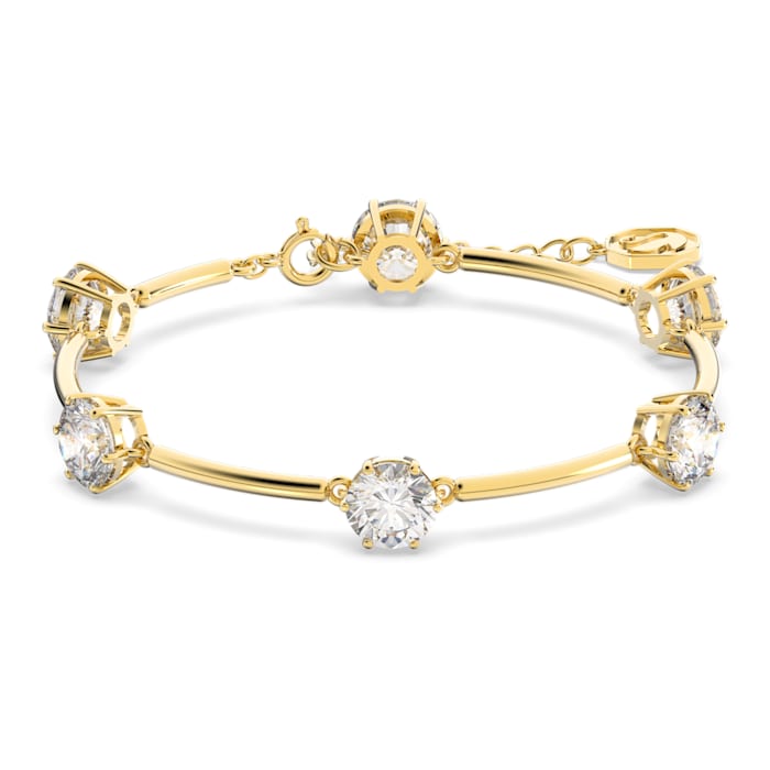 Constella bracelet White, Shiny gold-tone plated - Shukha Online Store