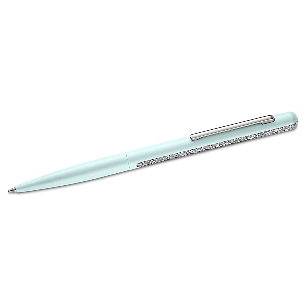 Crystal Shimmer Ballpoint Pen, Light Green, Chromed plated - Shukha Online Store