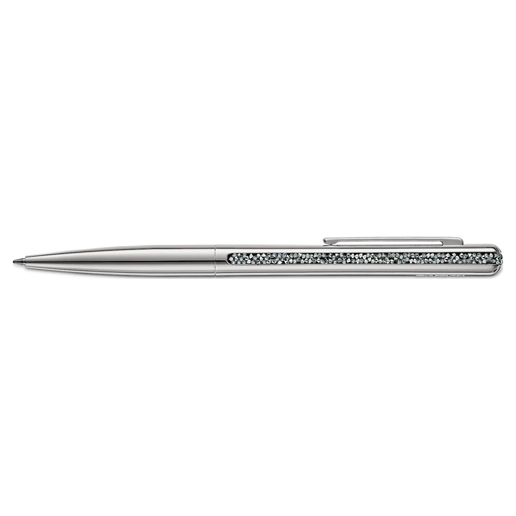 Crystal Shimmer Ballpoint Pen, Silver tone, Chromed plated - Shukha Online Store