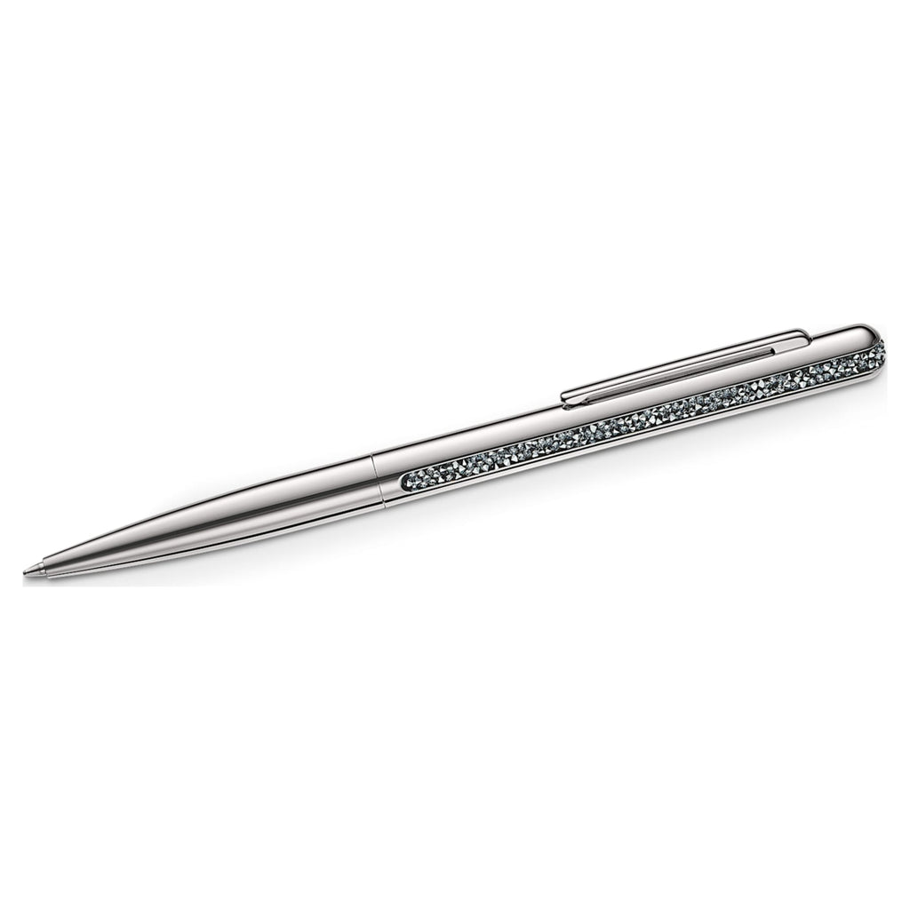 Crystal Shimmer Ballpoint Pen, Silver tone, Chromed plated - Shukha Online Store