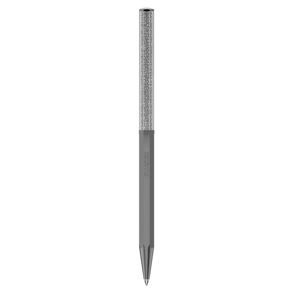 Crystalline ballpoint pen Octagon shape, Gray, Graphite plated - Shukha Online Store