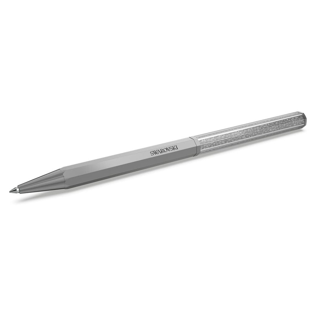 Crystalline ballpoint pen Octagon shape, Gray, Graphite plated - Shukha Online Store
