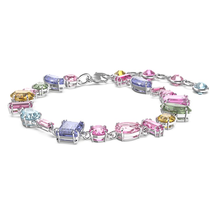 Gema bracelet Multicolored, Rhodium plated - Shukha Online Store